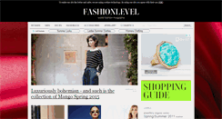 Desktop Screenshot of fashionlevel.net